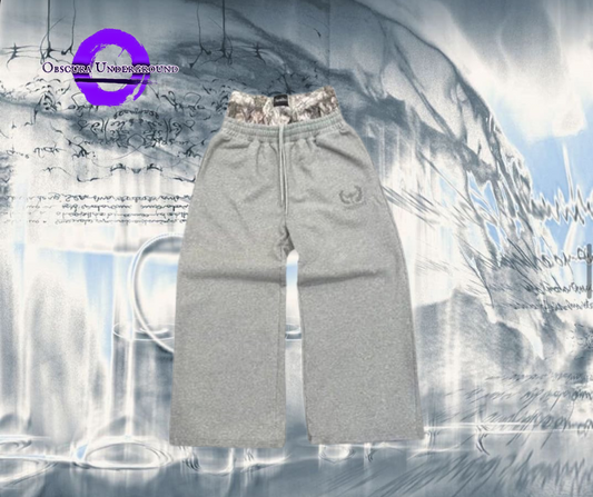 Illusion Double-Waisted Sweastpants