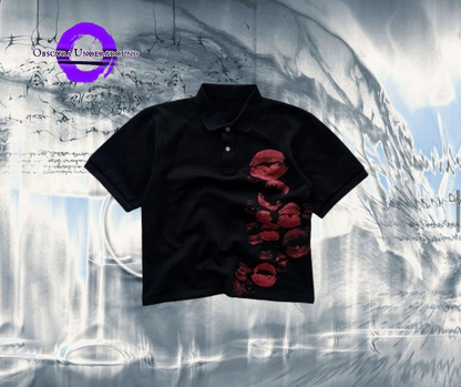 Kiss Me Polo T-shirt
