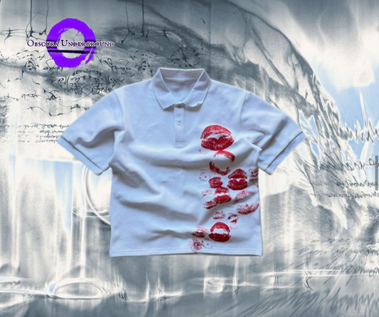 Kiss Me Polo T-shirt