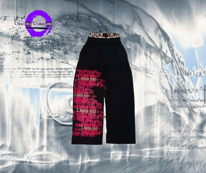 I Hate It Double-Waisted Sweatpants